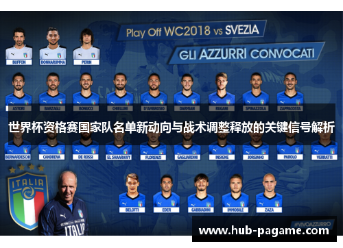 世界杯资格赛国家队名单新动向与战术调整释放的关键信号解析